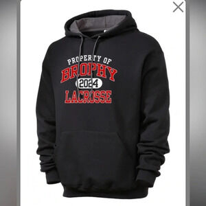 Under Armour BCP Lacrosse Brophy Prep Hoodie Men's Large Black Hoodie